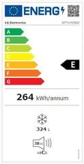 LG GFT41PZGSZ cena un informācija | Saldētavas | 220.lv