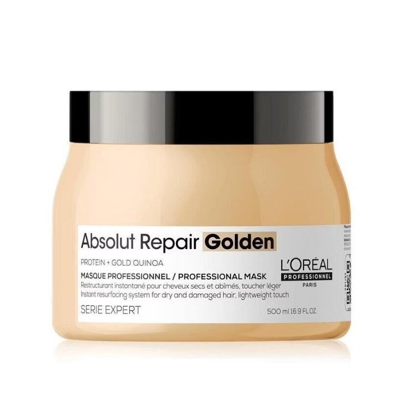 Matu Maska L'Oreal Professionnel Paris Absolut Repair Golden (500 ml) цена и информация | Matu uzlabošanai | 220.lv