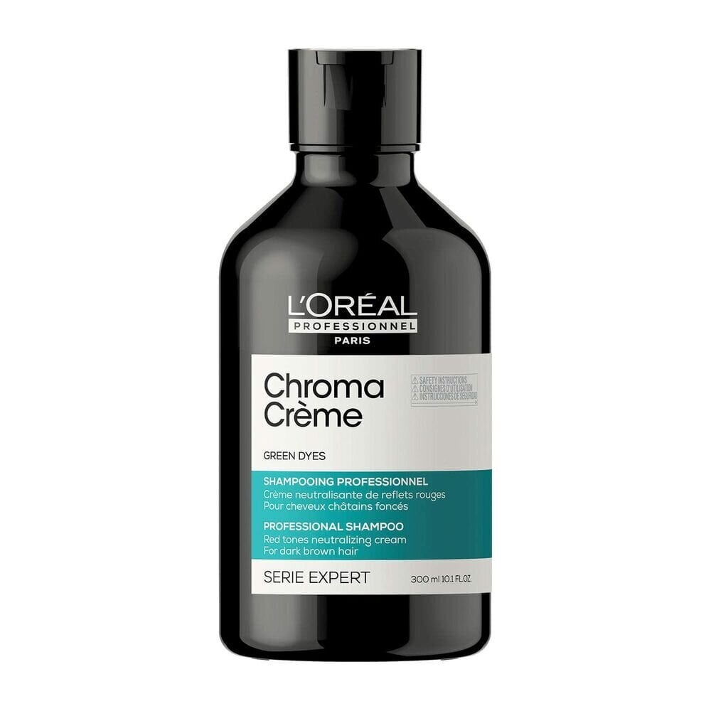 Krāsu Neitralizējošs Šampūns L'Oreal Professionnel Paris Chroma Crème Zaļš (300 ml) cena un informācija | Šampūni | 220.lv