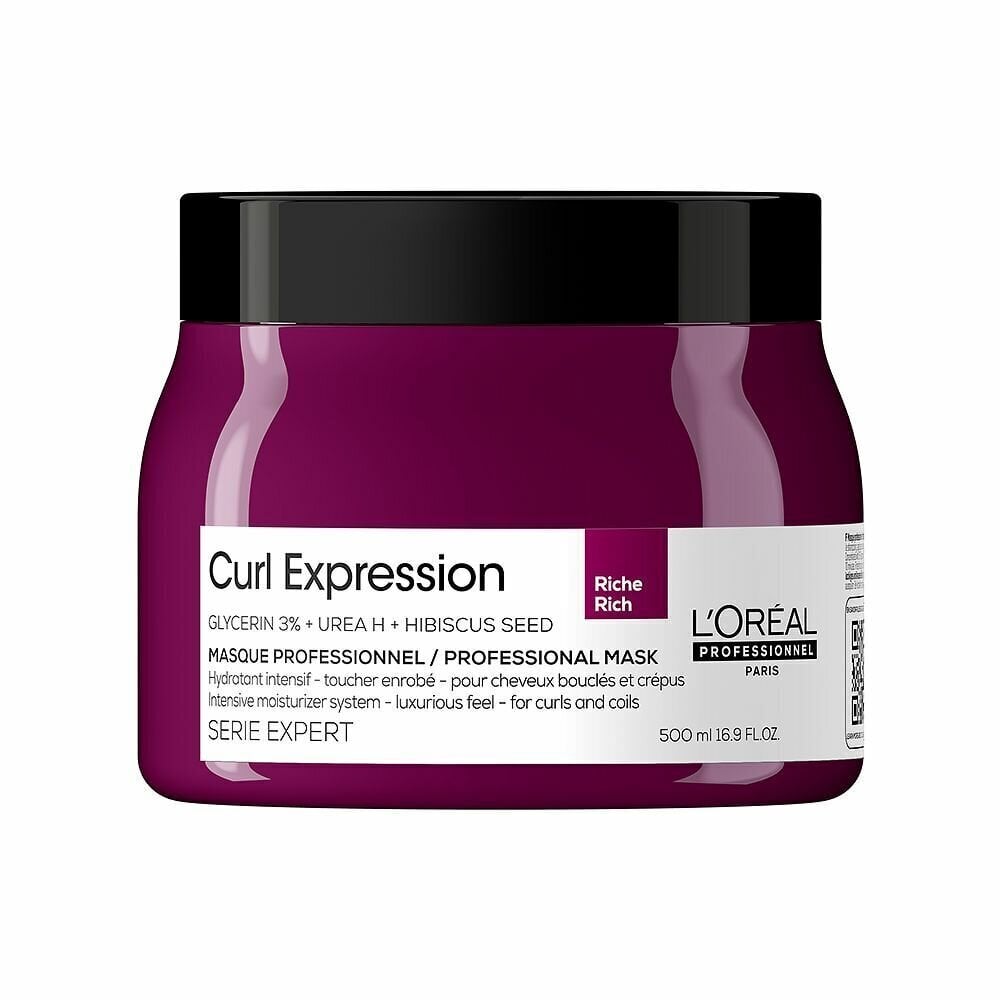 Matu Maska L'Oreal Professionnel Paris Curl Expression (500 ml) цена и информация | Matu uzlabošanai | 220.lv