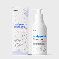 Шампунь для волос для младенцев Hermz Healpsorin Baby Hair Shampoo, 300 мл цена и информация | Косметика для мам и детей | 220.lv