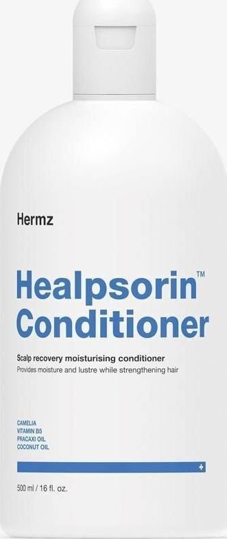 Matu kondicionieris kairinātai galvas ādai Hermz Healpsorin Conditioner, 500 ml cena un informācija | Matu kondicionieri, balzāmi | 220.lv