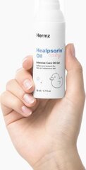 Детское масло для тела Hermz Healpsorin Baby Oil, 50 мл цена и информация | Косметика для мам и детей | 220.lv