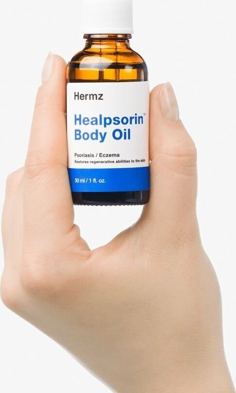 Atjaunojoša ķermeņa eļļa Hermz Healpsorin Body Oil, 30 ml цена и информация | Ķermeņa krēmi, losjoni | 220.lv