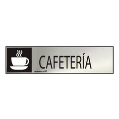 Zīme Normaluz Cafetería (5 x 20 cm) цена и информация | Декоративные наклейки | 220.lv