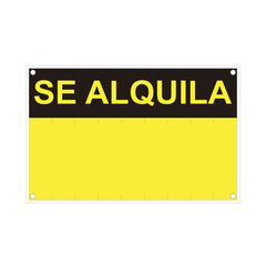 Знак Normaluz Se alquila PVC (45 x 45 x 70 cm) цена и информация | Декоративные наклейки | 220.lv