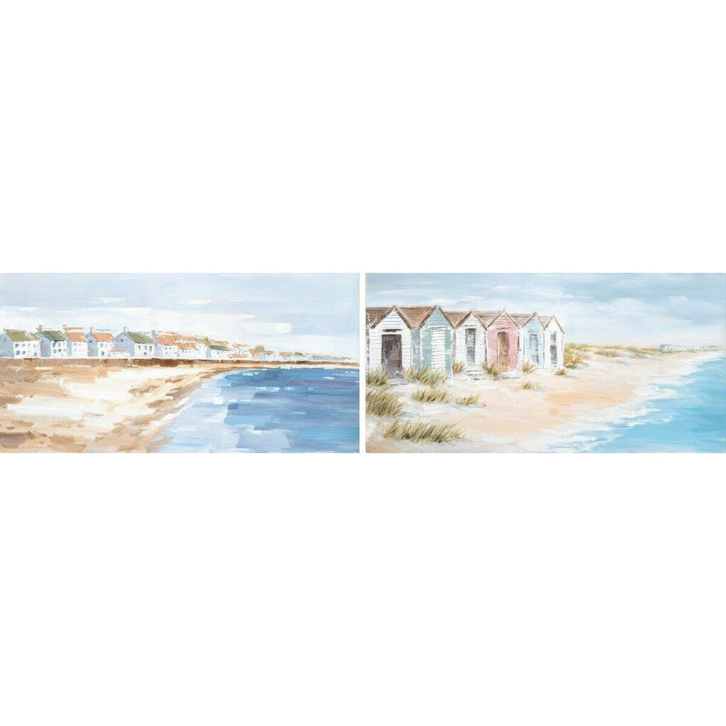 Canvas DKD Home Decor (120 x 3,7 x 60 cm) (2 gab.) cena un informācija | Gleznas | 220.lv
