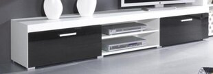 Cama TV galds balts/melns cena un informācija | TV galdiņi | 220.lv