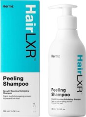 Отшелушивающий шампунь для волос Hermz HairLXR, 300 мл цена и информация | Шампуни | 220.lv