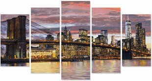 Gleznošana pēc numuriem Schipper New York at dawn MNZ, 26.3 x 72 cm cena un informācija | Gleznas pēc numuriem | 220.lv