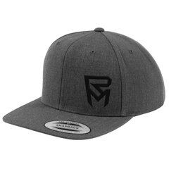 Кепка Rock Machine Snapback, темно серая цена и информация | Мужские шарфы, шапки, перчатки | 220.lv