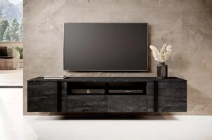 ТВ столик Bogart Verica 200, черный цвет цена и информация | Тумбы под телевизор | 220.lv