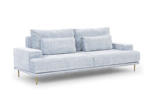 Dīvāns Bogart Nicole, zils cena un informācija | Dīvāni | 220.lv
