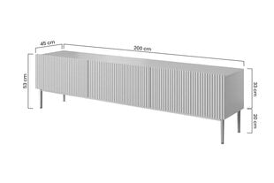 Резиновая приманка SG 3D Line Thru Pike 20см 66г, желтая цена и информация | Тумбы под телевизор | 220.lv