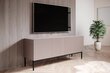 TV galdiņš Bogart Nicole 150, smilškrāsas cena un informācija | TV galdiņi | 220.lv