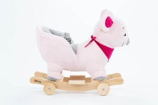 Мягкая игрушка-качалка Мышь, розовый цена и информация | Игрушки для малышей | 220.lv
