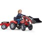FALK Red Massey Ferguson pedāļu traktors ar piekabi no 3 gadiem цена и информация | Rotaļlietas zēniem | 220.lv