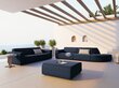 Āra dīvāns Calme Jardin Maui, zils цена и информация | Dārza krēsli | 220.lv