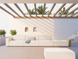 Moduļu āra dīvāns Calme Jardin Maui, smilškrāsas цена и информация | Dārza krēsli | 220.lv