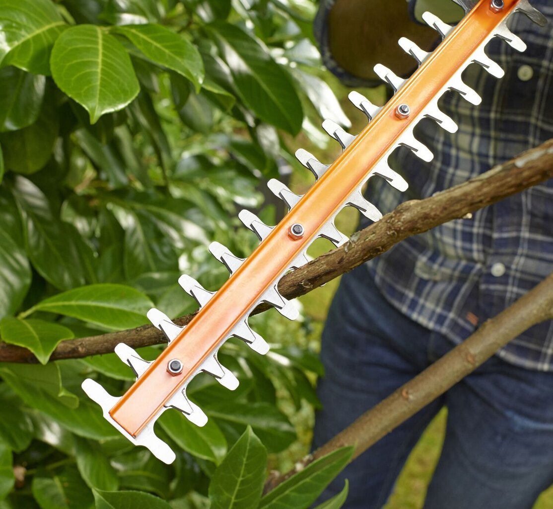 Black&Decker dzīvžogu šķēres cena un informācija | Dzīvžogu un zāles šķēres | 220.lv