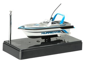 Радиоуправляемая лодка Mini Hurricane 2.4GHz 13см синяя цена и информация | Игрушки для мальчиков | 220.lv