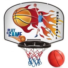 Портативный подвесной баскетбольный мяч + мяч WOOPIE Set  цена и информация | Баскетбольные щиты | 220.lv