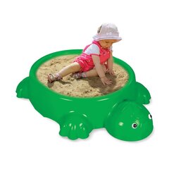 WOOPIE bruņurupuču smilšu kaste ar vāku cena un informācija | Ūdens, smilšu un pludmales rotaļlietas | 220.lv