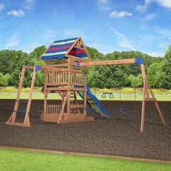 Огромная деревянная игровая площадка Northbrook Backyard Discovery цена и информация | Детские игровые домики | 220.lv