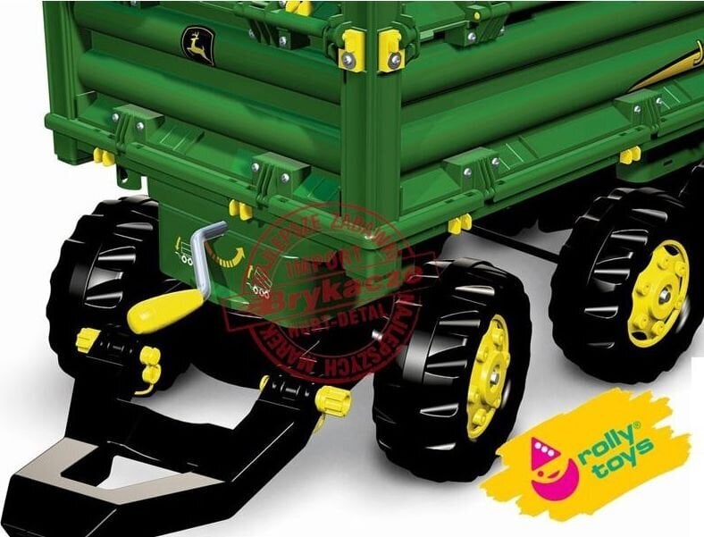 Rolly Toys Rolly Multi John Deere 3 asu pašizgāzēja piekabe cena un informācija | Rotaļlietas zēniem | 220.lv