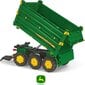 Rolly Toys Rolly Multi John Deere 3 asu pašizgāzēja piekabe cena un informācija | Rotaļlietas zēniem | 220.lv