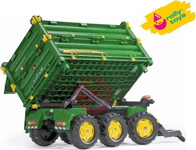 Rolly Toys Rolly Multi John Deere 3 asu pašizgāzēja piekabe cena un informācija | Rotaļlietas zēniem | 220.lv