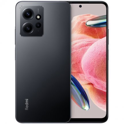 Xiaomi Redmi Note 12 4G Dual SIM 4/64GB MZB0DMBEU, Onyx Gray cena un informācija | Mobilie telefoni | 220.lv