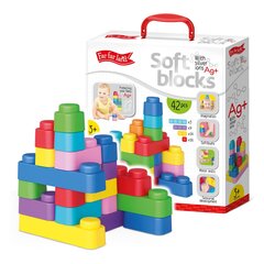 Набор силиконовых мягких блоков (42 элемента ) цена и информация | Развивающие игрушки | 220.lv