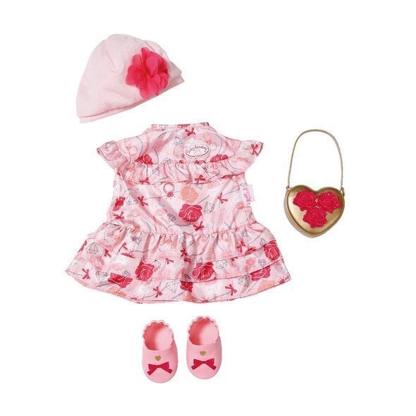 Leļļu drēbes Baby Annabell Ziedi, 43 cm cena un informācija | Rotaļlietas meitenēm | 220.lv