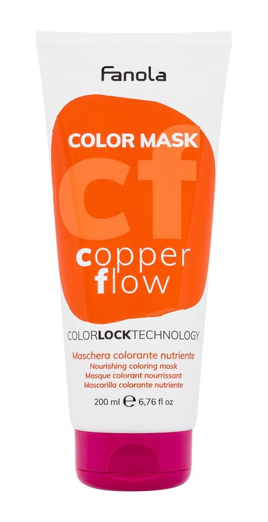 Krāsojoša matu maska Fanola , 200 ml cena un informācija | Matu krāsas | 220.lv
