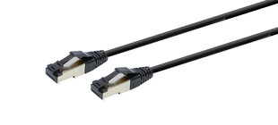 Gembird S| FTP Cat. 8 LSZH Patch Cord 1м Black цена и информация | Кабели и провода | 220.lv