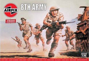 Karavīru figūriņas Airfix WWII 8th Army cena un informācija | Rotaļlietas zēniem | 220.lv