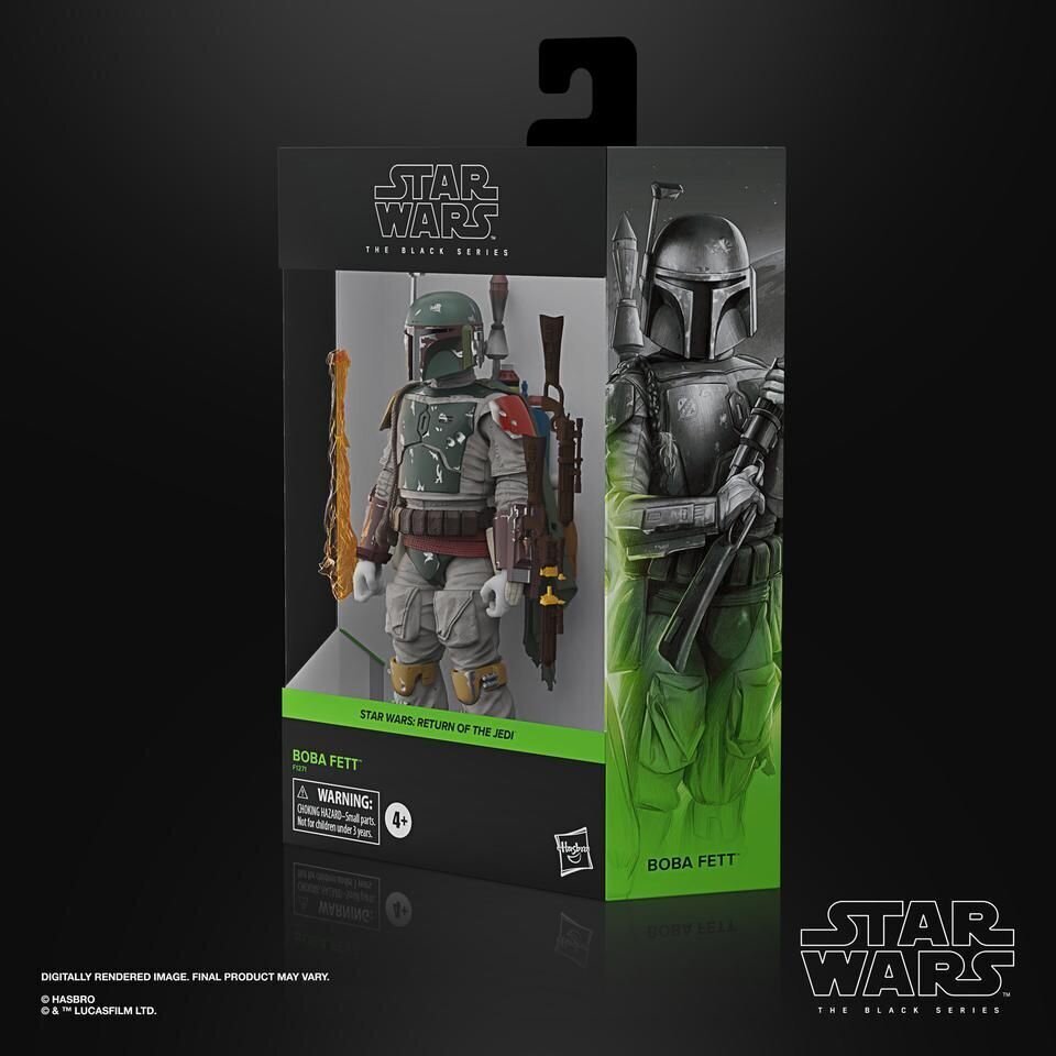 Figūriņa Star Wars: The Black Series - Boba Fett F1271 cena un informācija | Rotaļlietas zēniem | 220.lv