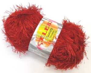 Пряжа для вязания CELEBI Yumos, цвет красный 00RA цена и информация | Принадлежности для вязания | 220.lv