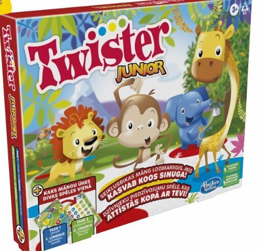 Spēle Hasbro Twister Junior LV, EE цена и информация | Galda spēles | 220.lv