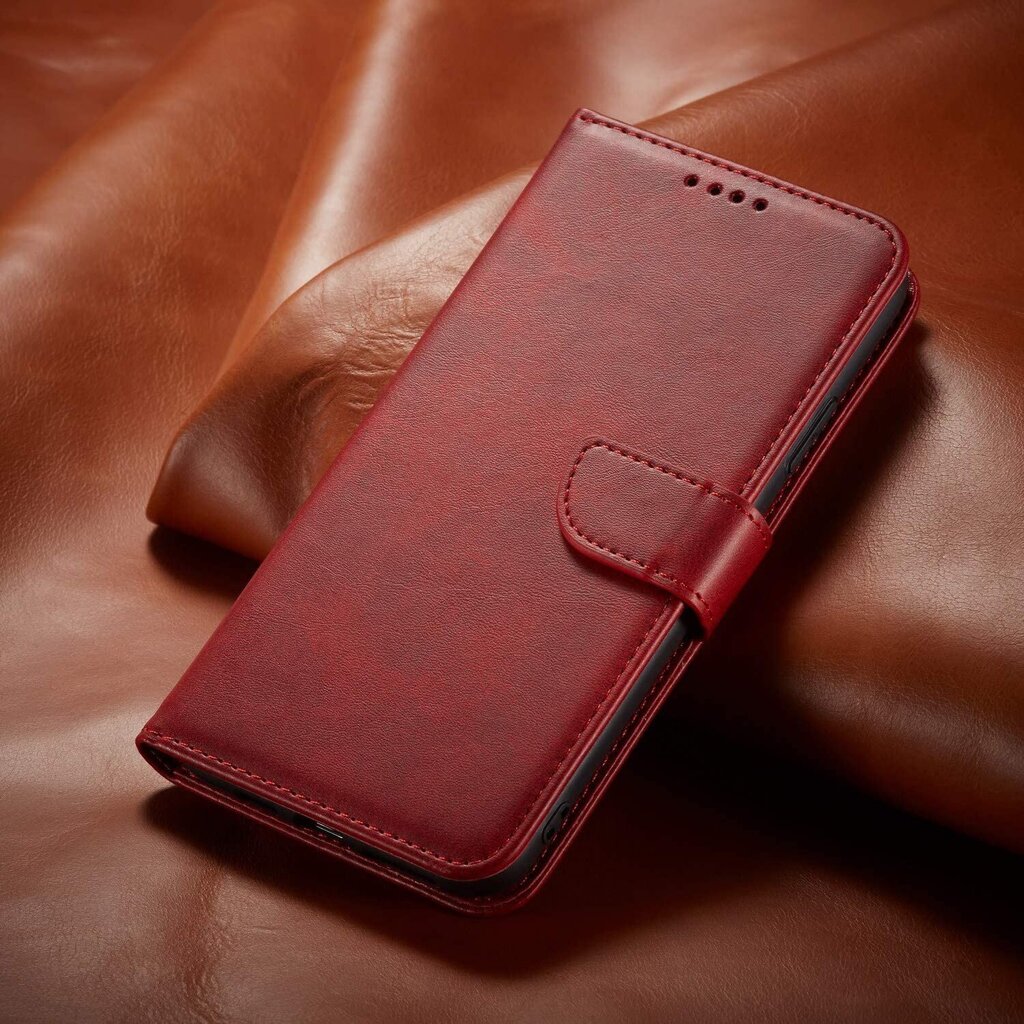 Maciņš Wallet Case Apple iPhone 7/8/SE 2020/SE 2022 sarkans cena un informācija | Telefonu vāciņi, maciņi | 220.lv