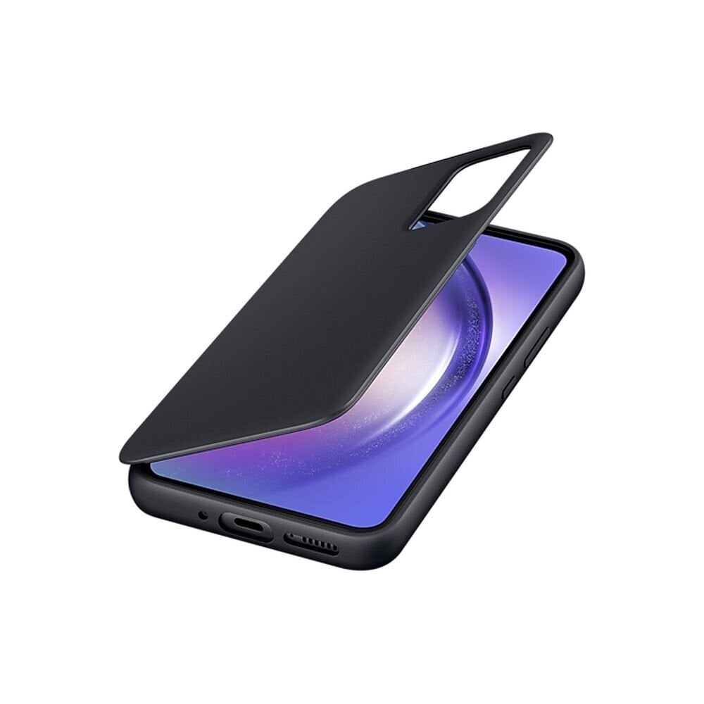 Futrālis Smart View Wallet Case Samsung Galaxy A54, Melns cena un informācija | Telefonu vāciņi, maciņi | 220.lv