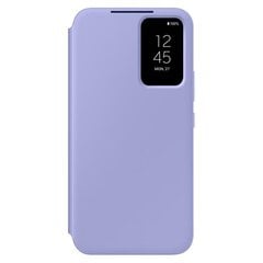 Futrālis Smart View Wallet Case Samsung Galaxy A54, Violets cena un informācija | Samsung Mobilie telefoni un aksesuāri | 220.lv