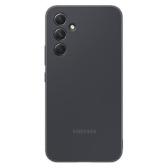 Futrālis Silicone Case Samsung Galaxy A54, Melns cena un informācija | Telefonu vāciņi, maciņi | 220.lv