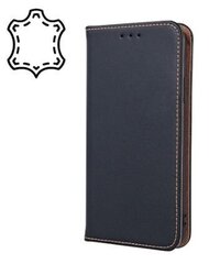 iLike Genuine Leather Smart Pro, melns cena un informācija | Telefonu vāciņi, maciņi | 220.lv