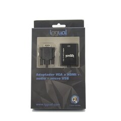 Кабель HDMI iggual IGG317297 цена и информация | Кабели и провода | 220.lv