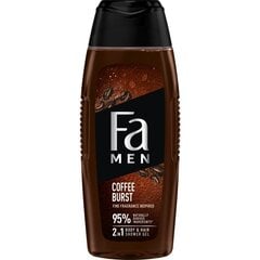 Гель для душа для мужчин Fa Men Body&Hair Shower Gel 2in1 Coffe Burst, 400мл цена и информация | Масла, гели для душа | 220.lv