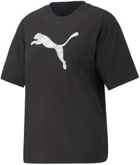 Футболка Puma Her Tee 673107 01/S, черная цена и информация | Женские футболки | 220.lv