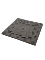 GUESS JEANS Gift Box Scarf & Gloves Black 563934229 cena un informācija | Vīriešu cepures, šalles, cimdi | 220.lv