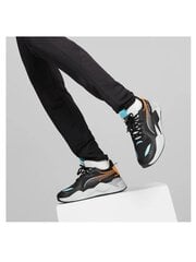 Мужская спортивная обувь PUMA Rs-X 3D Black-Harbor Mist 234237638 цена и информация | Кроссовки для мужчин | 220.lv